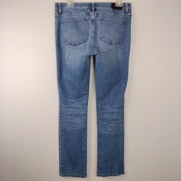 LRL Lauren Jeans Co. Ralph Lauren Medium Wash Mid-Rise Straight Leg Jeans Sz. 10 - Picture 6 of 11